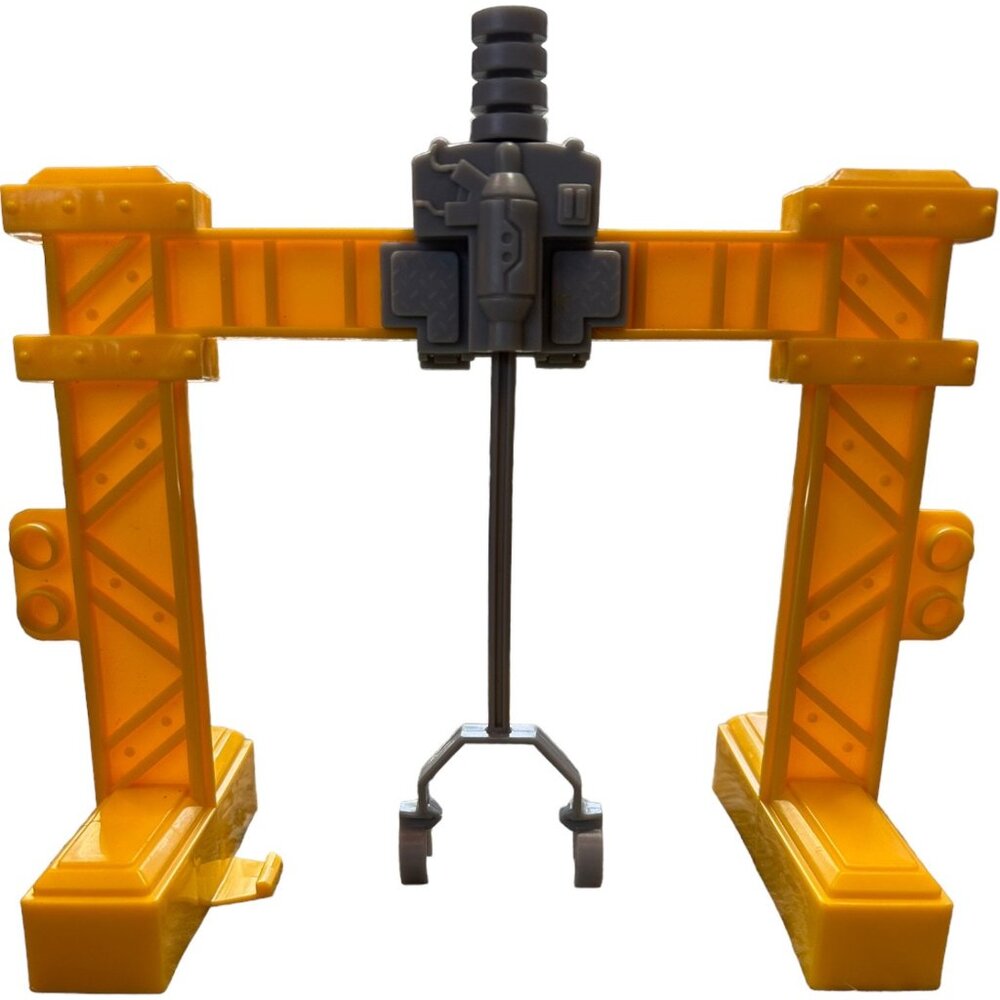 Fisher-Price GeoTrax Train Track Town Railway Yellow Loader Picker Structure